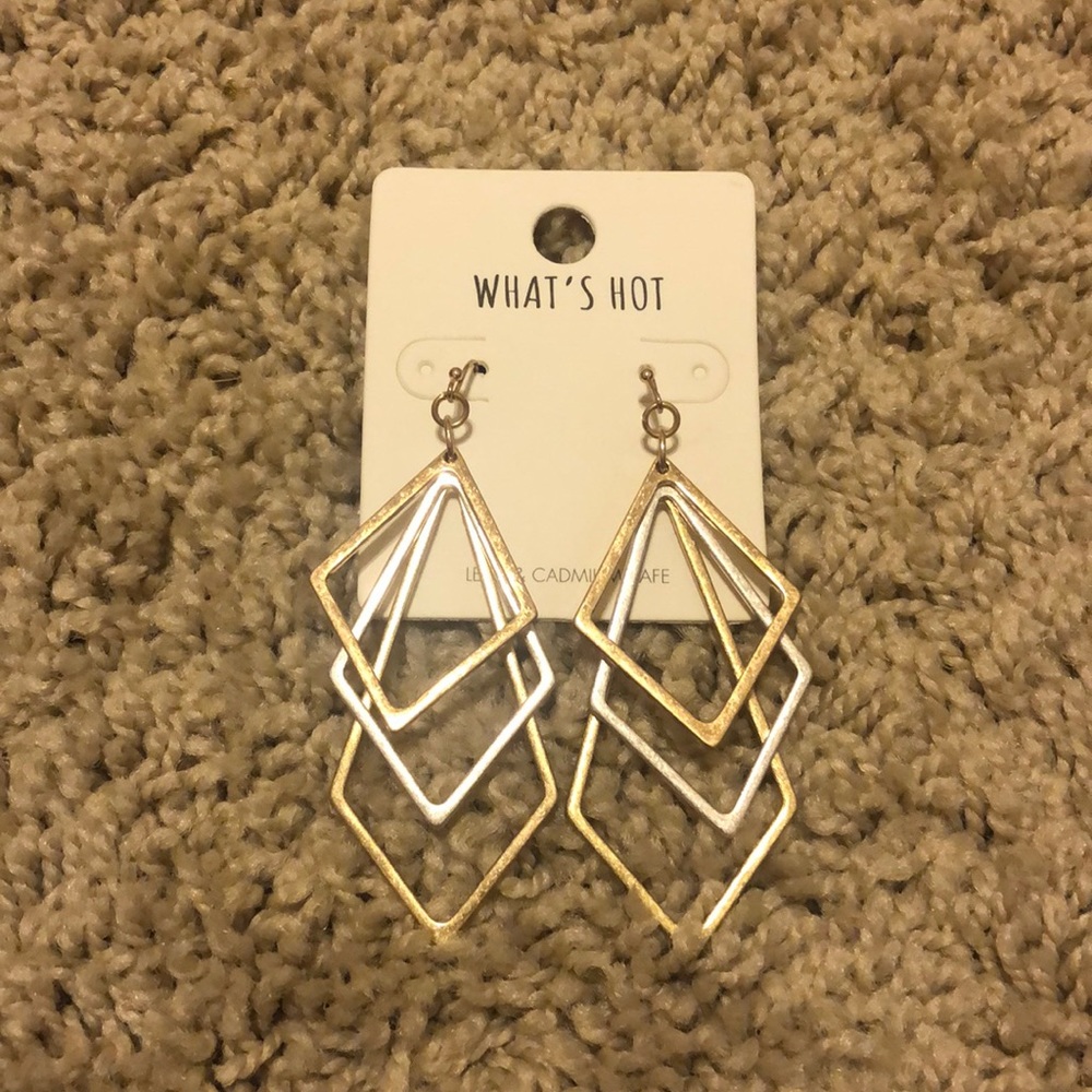 NEW Gold and Silver Earrings